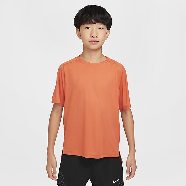 Boys orange nike shirt online